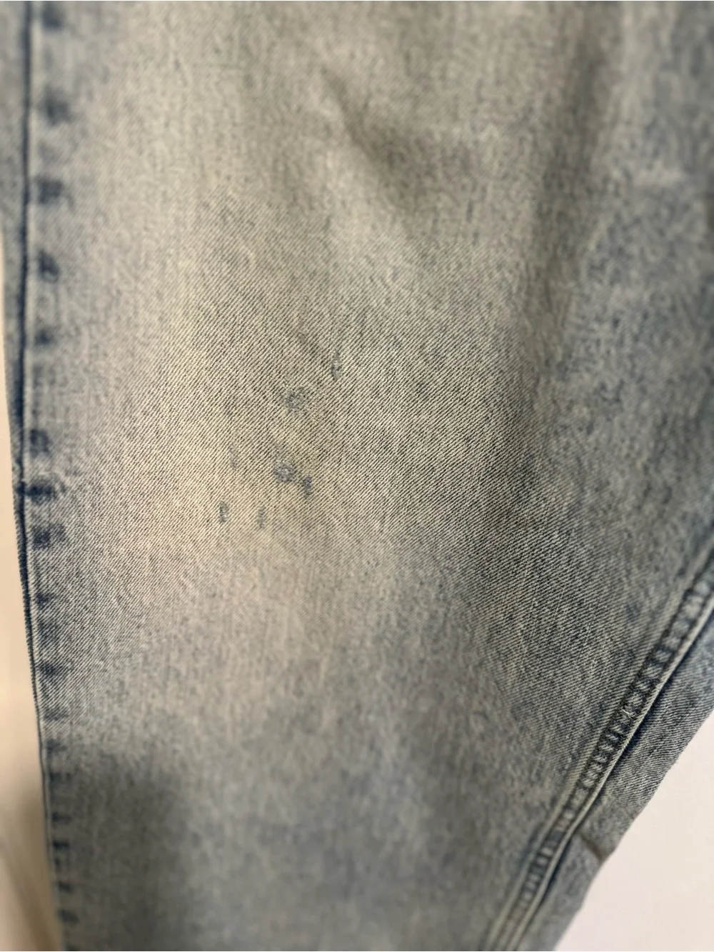 NWOT Zara Barrel Wide Leg Denim Sz:32 Light Wash Jeans Blue High Rise Streetwear